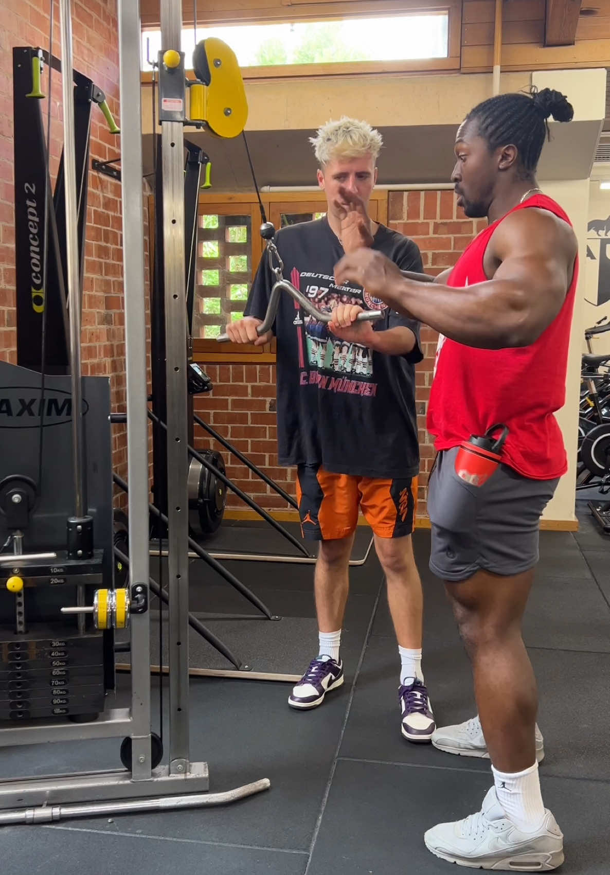 He needed my pre workout @BSN Supplements @richysand #bsnsponsoredathlete #fyp
