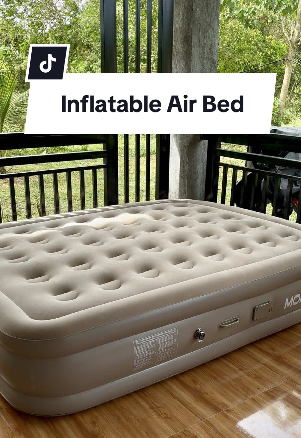 Inflatable Air Bed MODOFO #airbed #inflatable #bed #mattress #singlebed #doublebed #kingsizebed #queensizebed 