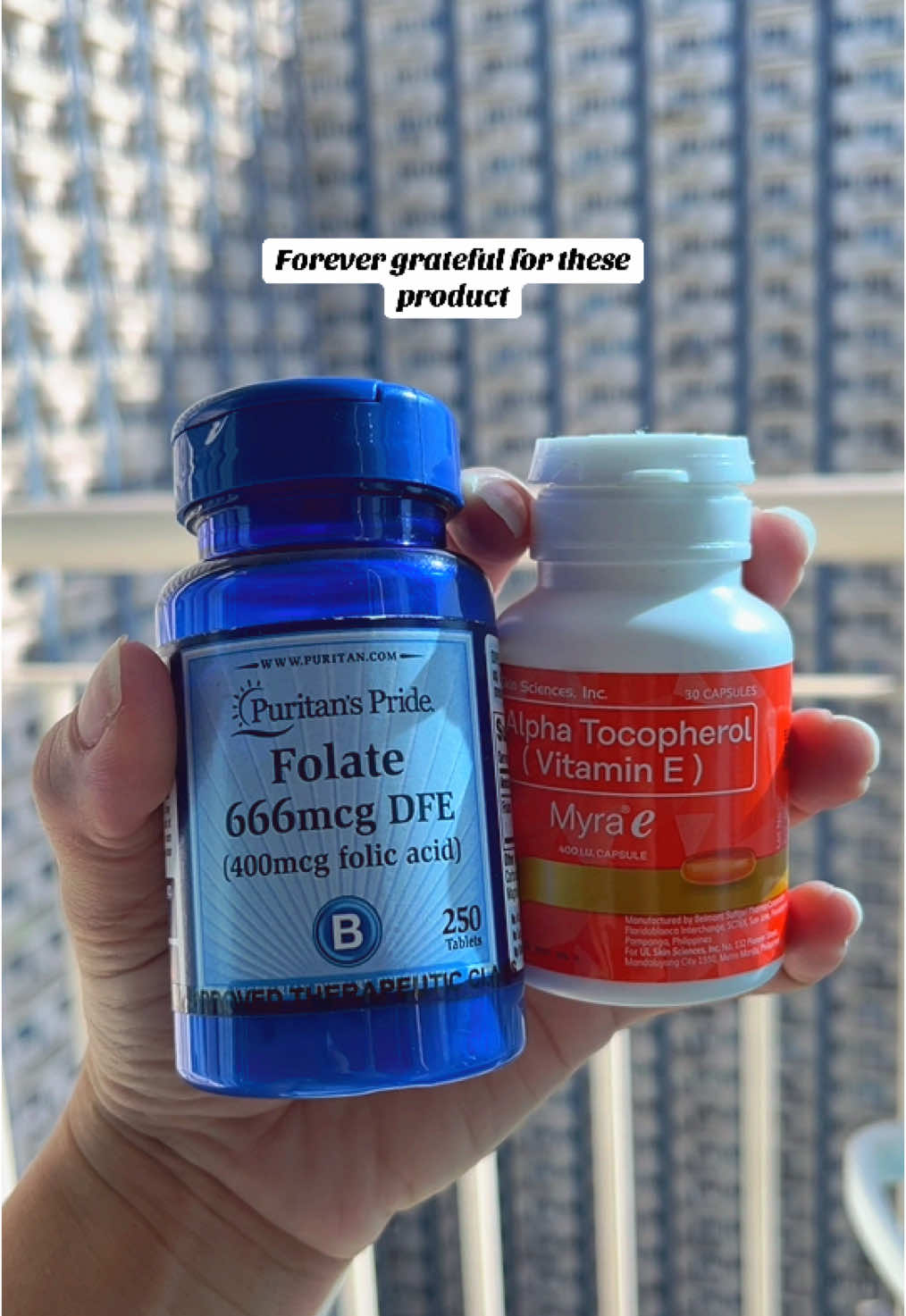 Forever grateful for these product #folicacid #vitamine #puritansprideph  @J&C 