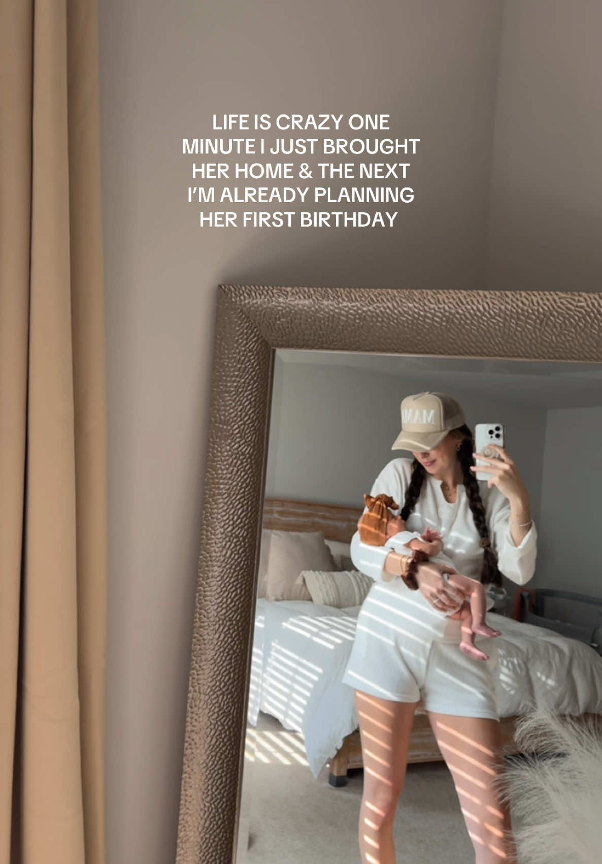 Like wait I’ve never experienced time going by so quickly 🥺🥺 #oneminute #fyp #standbyme #firsttimemom #newmom #birth #relatable #firstbirthday 