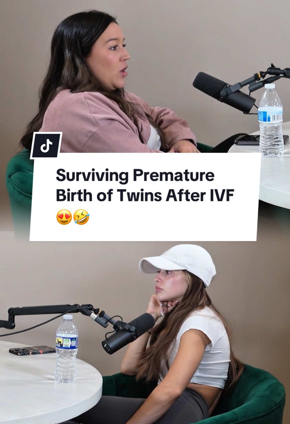 Surviving Premature Birth of Twins After IVF 😍🤣 #wereallinsane #newepisode #podcast #podcastclips 
