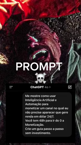 PROMPT OURO! 🚀☠️✅ #prompt #sucesso #chatgpt #walterwhite 