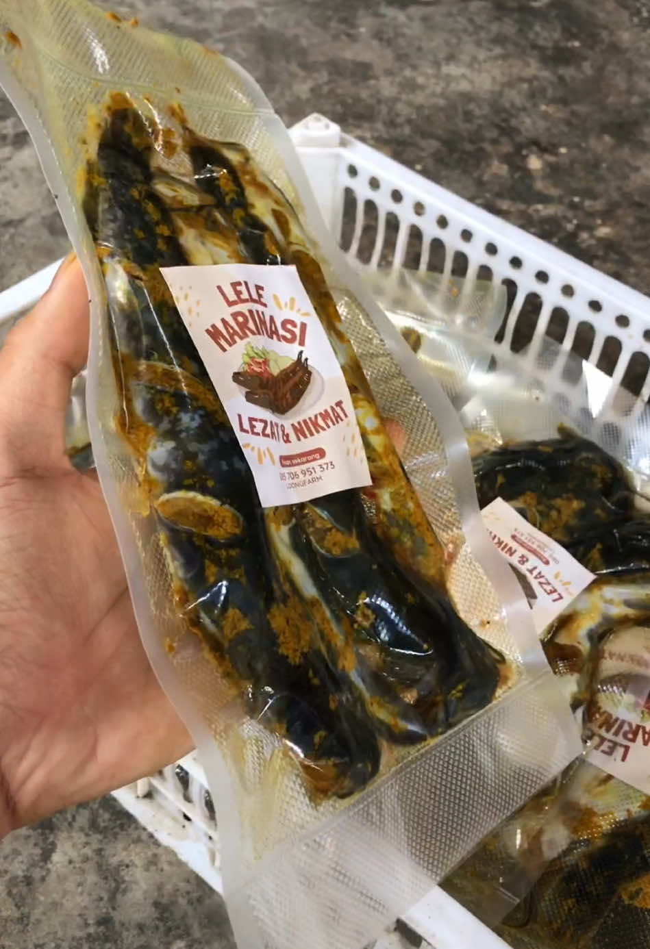 LELE MARINASI SIAP GORENG#trending #fyp #pecellele #ikangoreng #lelemarinasi 
