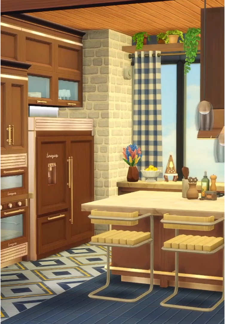 ✨ Luxury Penthouse Kitchen | Cozinha elegante no The Sims 4  #creatorsearchinsights #sims4build  #sims4buildideas  #thesims4  #simmer  #sims4  