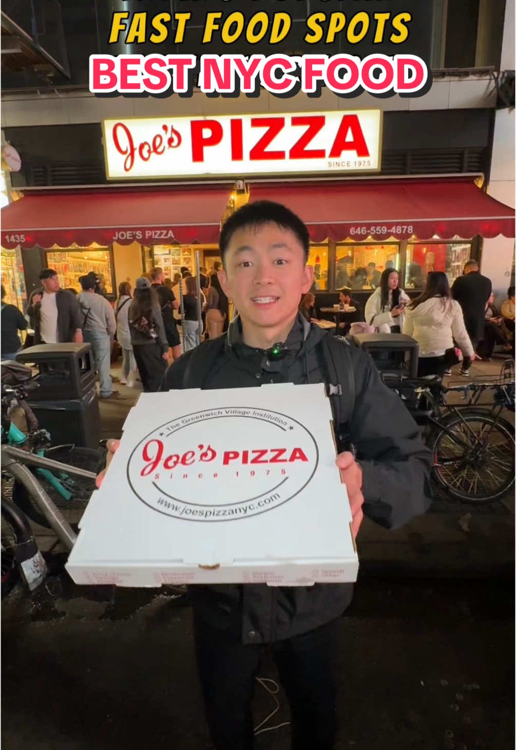 Trying The BEST Fast Food Spots In NYC 🔥 Locations: Joe’s Pizza, 7th Street Burgers, Adele’s Halal Cart 📍 #food #Foodie #foodreview #burger #pizza #mukbang #asmr #tastetest #fyp #fastfood #nyc #eating 