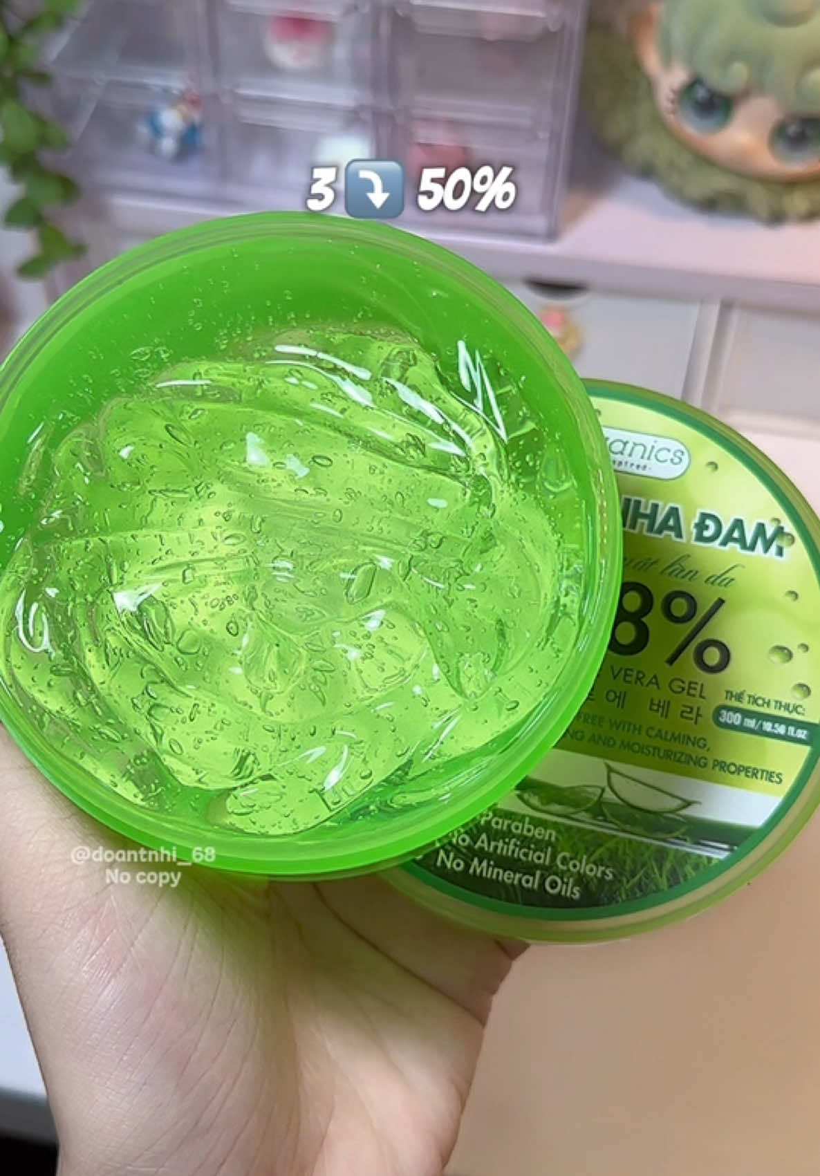 Đắp lên cái mát rượi cái da luôn á😝#gelnhadam #milaganics #phuchoihuton #diuda #capam #skincare #thinhhanh #LearnOnTikTok #viral #xuhuong 