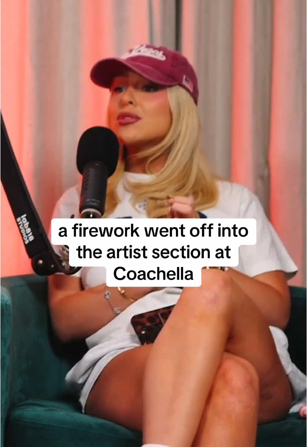 people were evacuating. so scary #cancelledpodcast #tanamongeau #brookeschofield #coachella 