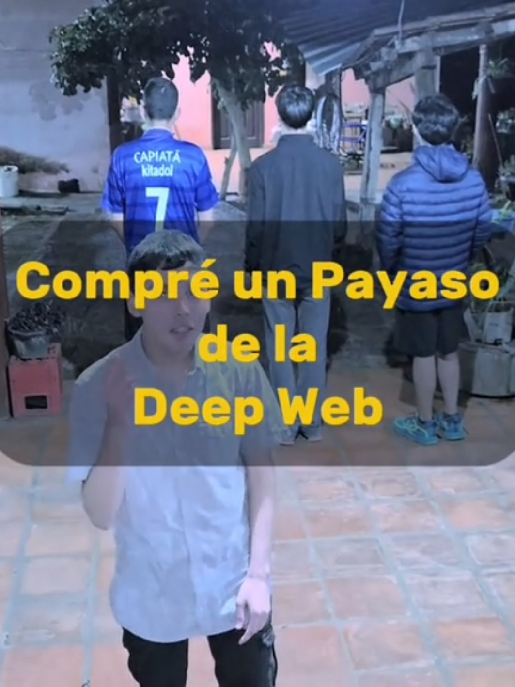 Compré un payaso de la DpWb @Ari el @Fran @Ángel @Fabri z  @Fede Vigevani  #payasos #payasosdeepweb #terror #humor #gracioso #paraguay #paratii #paratiiiiiiiiiiiiiiiiiiiiiiiiiiiiiii #fyp #fypシ゚ #fedevigevani #deepweb #fake #uruguay #mexico 