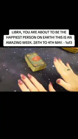 LIBRA, YOU ARE ABOUT TO BE THE HAPPIEST PERSON ON EARTH! THIS IS AN AMAZING WEEK. 28TH TO 4TH MAY. - 1of3 #tarot #tarotreading #libra 