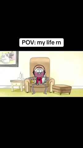 Benson is my spirit animal fr 💯#benson #crashing #out #regularshow 