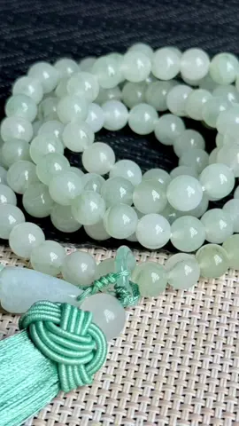 Chuỗi ngọc Thiên Sơn 8ly x 108 hạt mix charm ngọc - hàng order #phatgiaotuequang #cuahangphatgiaotuequang #tuequang #dophongthuy #vatphamphongthuy #chuoitrang108hat #ngocthienson 