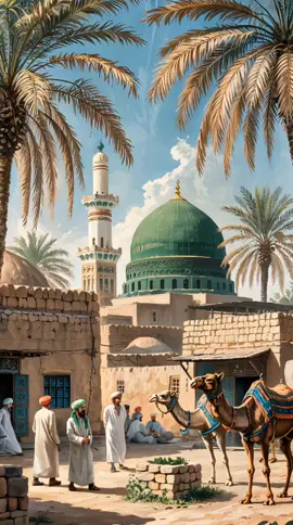 1400 year ago #viralmyvideo #ai #treanding #growmyaccount #viralvideos #fyp #madina #islamic_video #makah @TikTok @TiktokPakistanOfficial @tiktok creators 