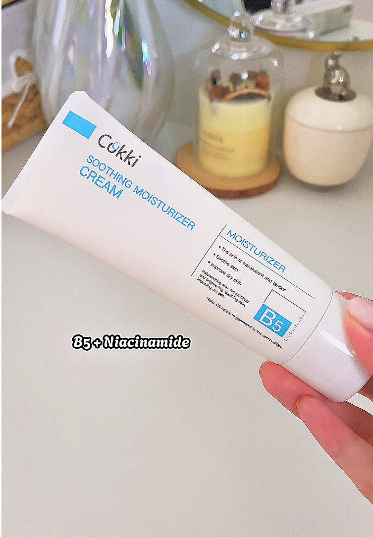 Kem dưỡng B5 phục hồi da✨ #cokki #kemduongb5 #kemduongam #reviewlamdep #unboxing #ugc #chamsocda #xuhuong 