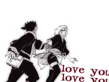 love you. #narutoshippuden #obitouchiha #obirin #rinnohara #editanimes 