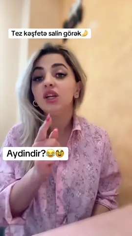 Davami gəlsin#? #ay #ləliyəm #😂 #tiktokviral #tiktoknews #fryp #pageforyou #😎😎😎 @Elvin Zaman 