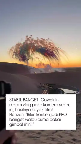buat lo yang suka ngonten tapi males bawa kamera gede ini sih SOLUSI! #kameragimbal #osmopocket3 #kamerasultan #gimbalstabilizer 
