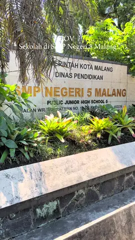POV sekolah di SMP Negeri 5 Malang. #sekolah 