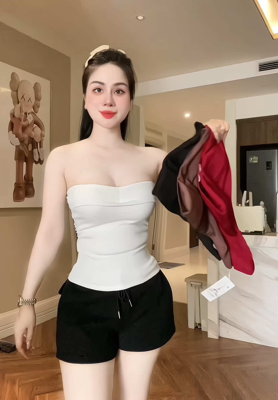 Áo ống phom dài ôm body, áo nữ#thoitrangnu 
