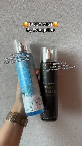 @Evangeline.id juga punya body mist loh🥰😍 #affiliatetiktok #fyp 