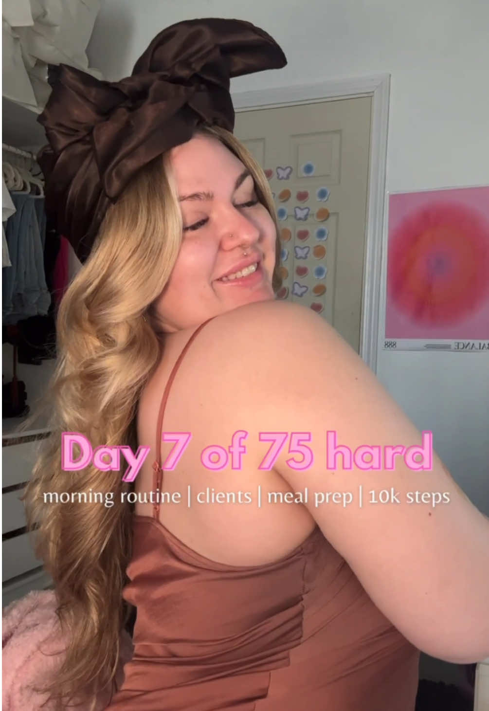 One week of on my grind type shii💞🎀 #dayinmylife #Vlog #mealprep #lashartist #esthetician #morningroutine #morningroutineaesthetic #overnightcurls #10ksteps 