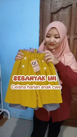 Celana harian anak cwe isi 6 buat gonta ganti harian nih bun #celanahariananak #celanapendekanak #celanaanakperempuan #celanaanak #hotpantsanak 