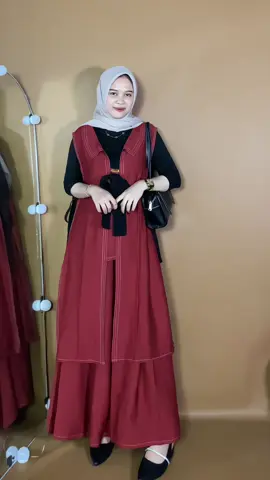 Rekomendasi dress set yg bikin keliatan anggunly😍 #dress #dress2in1 #oneset #tunik #rekomendasi @biroloutfit 