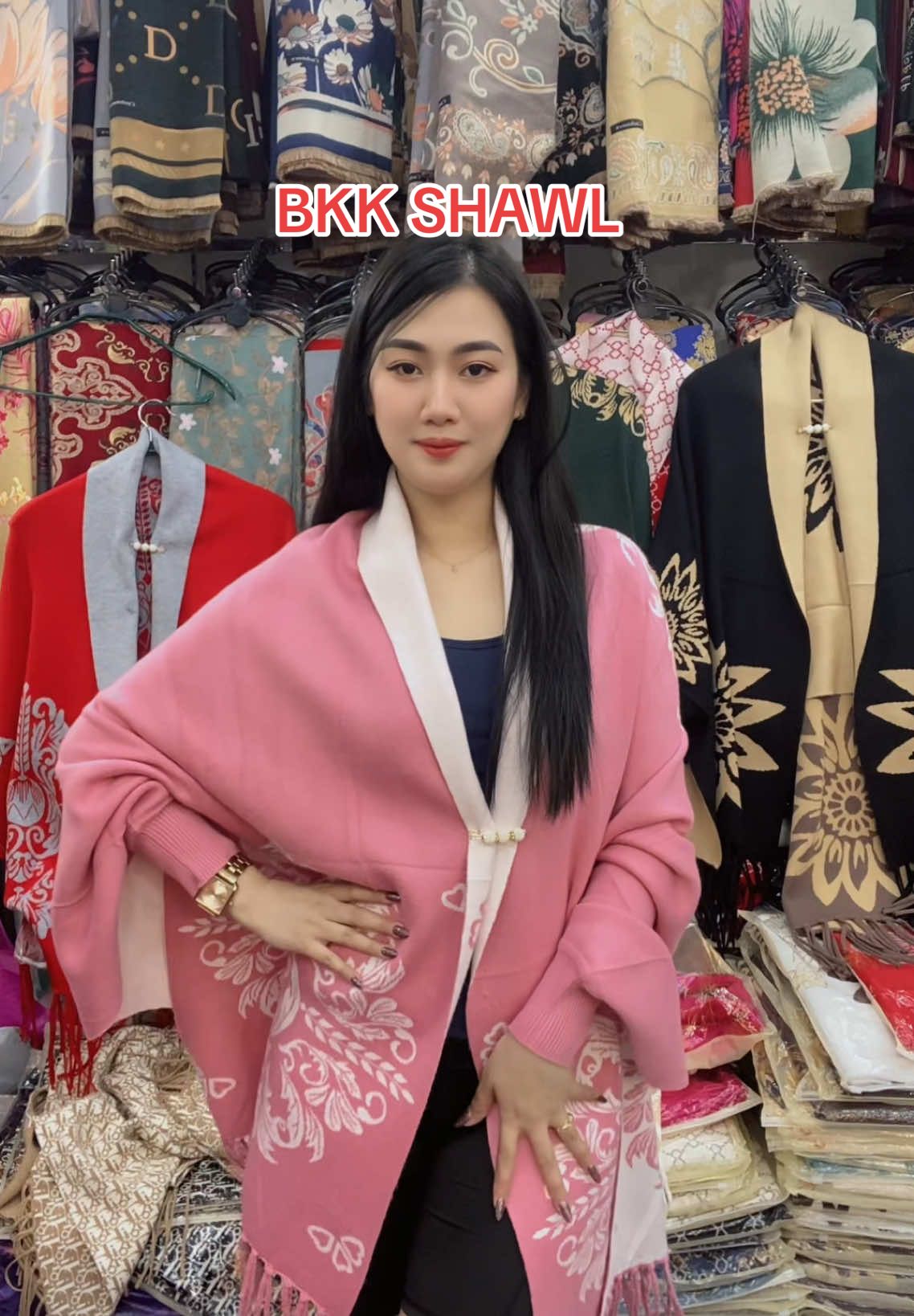 BKK SHAWL DESIGN #3  Pm for the price 📩‼️ #bangkok #bkk #thailanditems #shawl #fyp #fyppppppppppppppppppppppp 