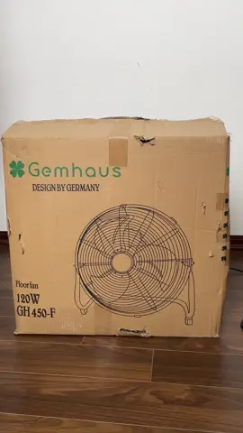 Quạt sàn 120W Gemhaus – Sức gió mạnh mẽ, bền bỉ suốt hè! #gemhausmall #quatsan #muahe #gh450 #gemhaus #quatsangemhaus #quat nam