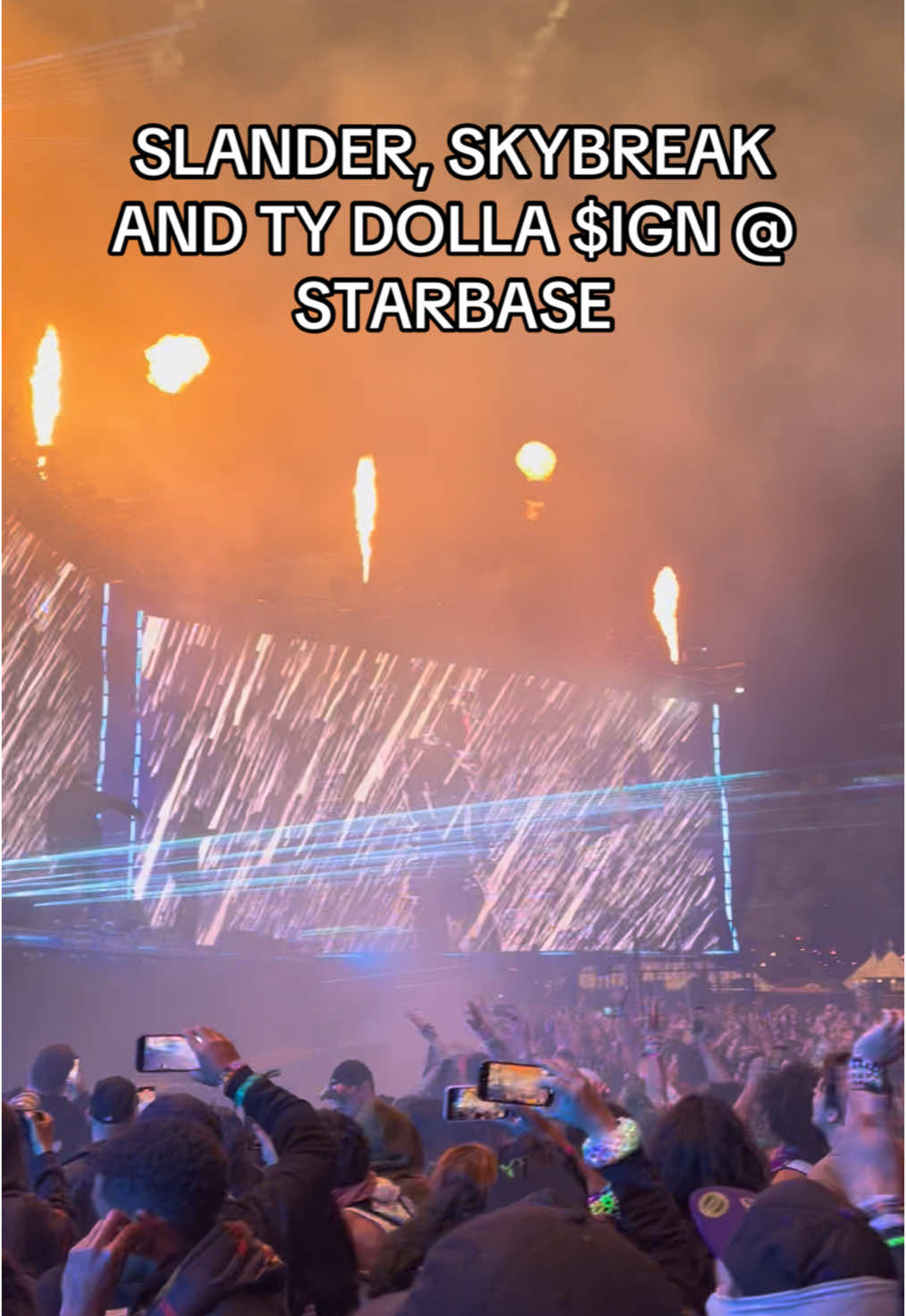 I CANT BELIEVE THIS SONG EXISTS #tydollasign #starbasefestival #slander #skybreak #colorbass #colourbass 