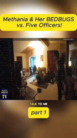 Methania & Her BEDBUGS vs. Five Officers! #cops #copsoftiktok #copstiktok #police #poiceofficer