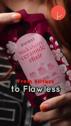 Still not seeing results from your skincare? Try Black Cherry Ceramide Elixir. Hydrates, brightens, and repairs from inside. No makeup needed, just glow. #ThePurest #tiktoksingapore #healthy #Lifestyle #collagendrink #purestco #fyp #GlowWithConfidence