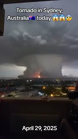 Tornado in Sydney, Australia today! #tornado #sydney #australia #warning 