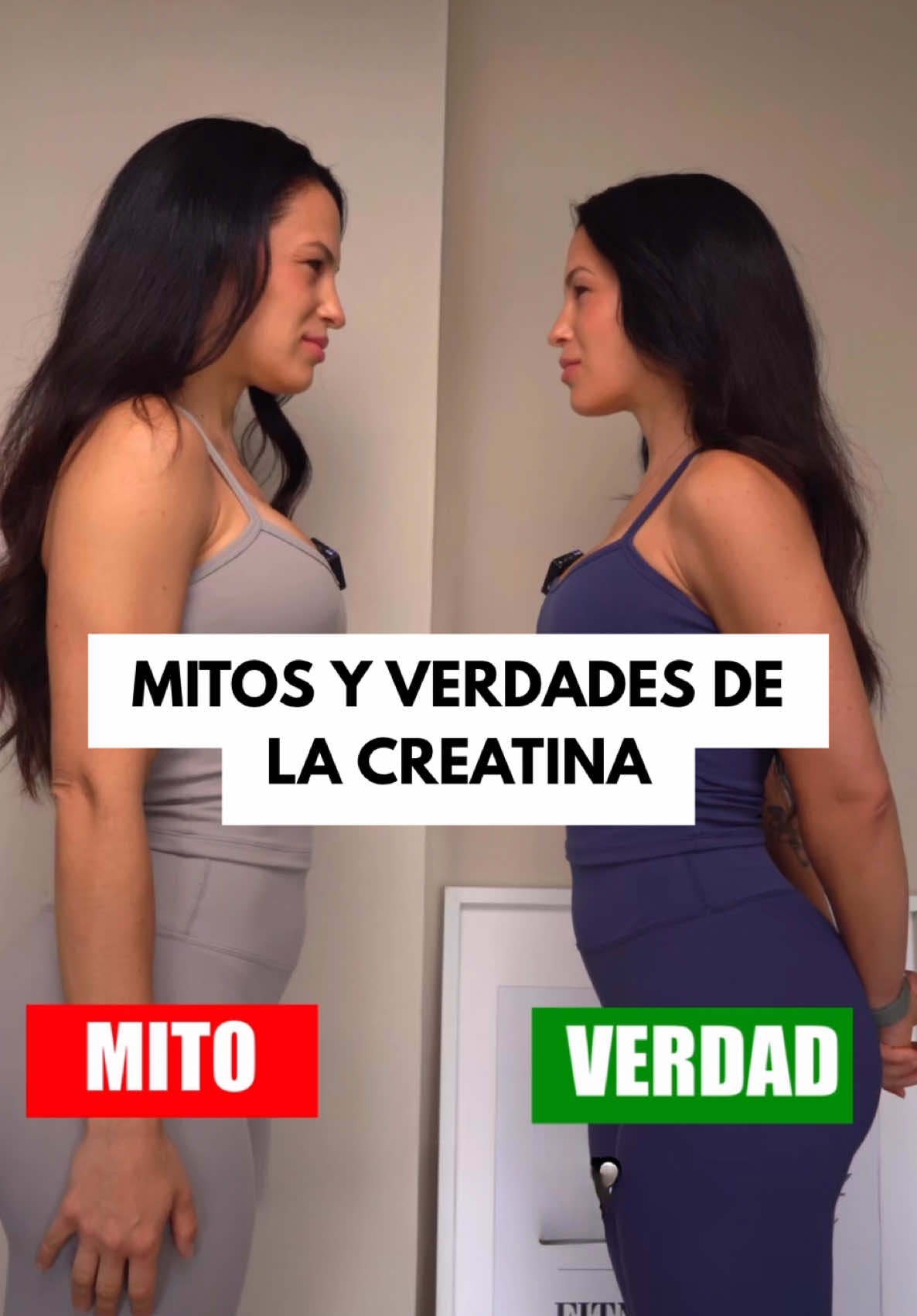MITOS Y VERDADES sobre la CREATINA🫨  ME HE DEJADO ALGUNA COSA POR NOMBRAR?? #creatina #Fitness #suplementos 