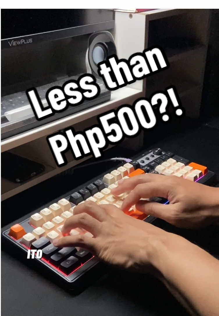 Zeus K198 / Zeus K77. Budget friendly Mac compatible membrane keyboard with knob. #budgetkeyboard #keyboardwithnumpad #techtok #keebtok #keebtokph 