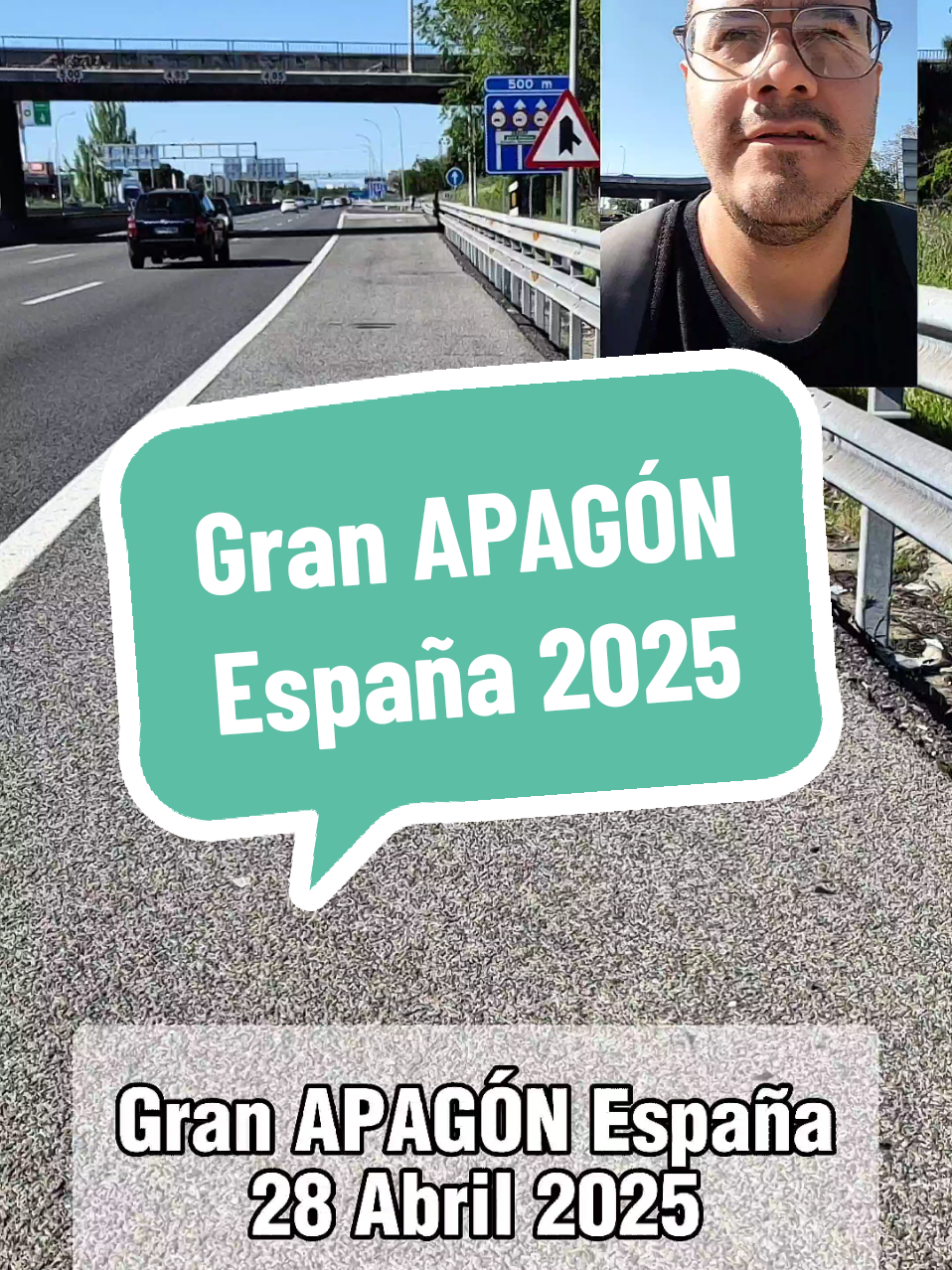 🎥 VLOG: Gran APAGÓN España 2025 (28 abirl) . . . #españa #spain #electricidad #luz #corteelectrico #ciberseguridad #ciberataque #portugal #alemania #sos 