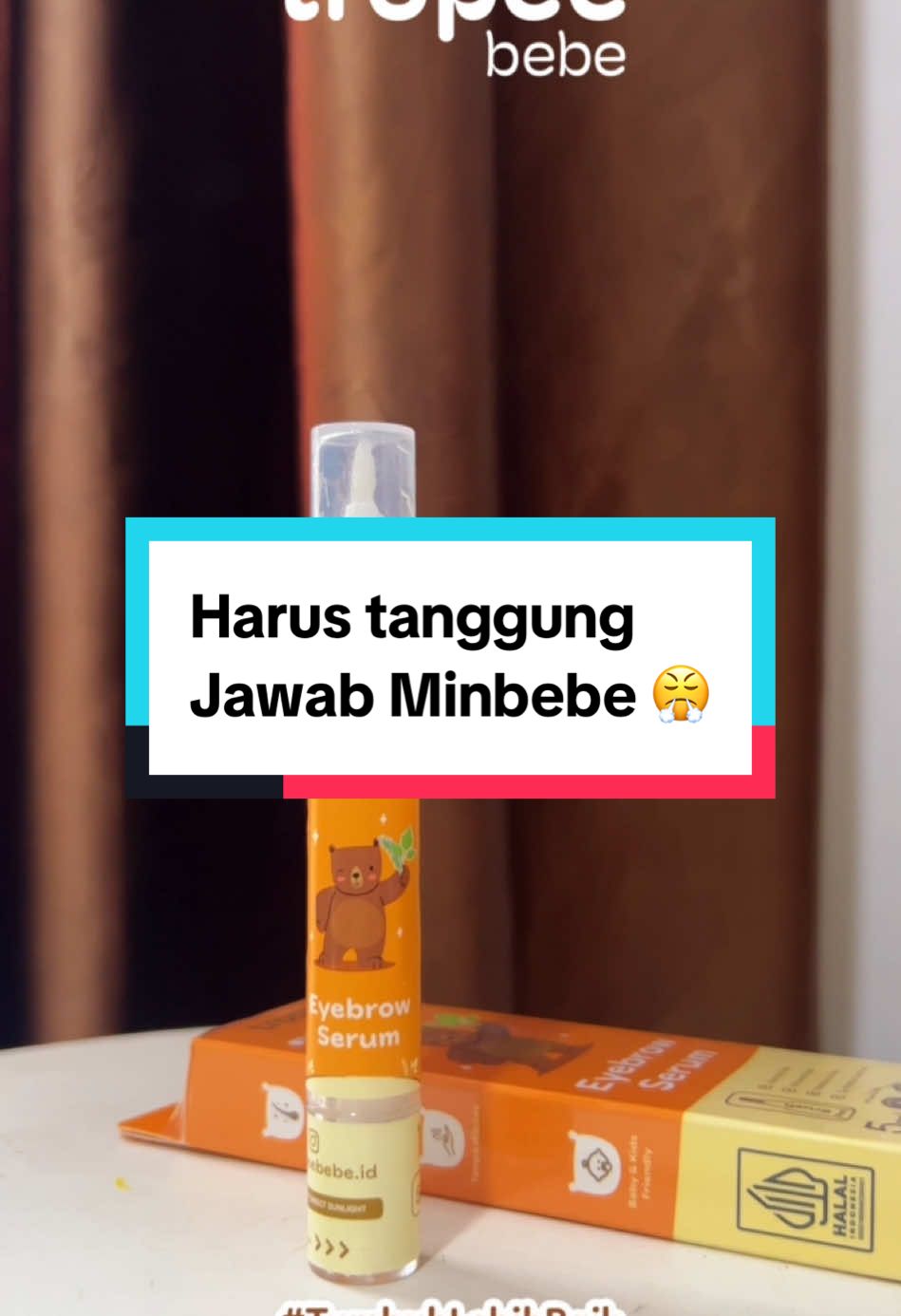 Tanggung jawab yaaa Tropee Bebe!! Gara-gara pake ini alis anakku yang dulu nya tipis, jadi tumbut lebat dan cantik banget 😍 #eyebrowserum #alisjaditebal #tumbuhlebihbaik #tropeebebe