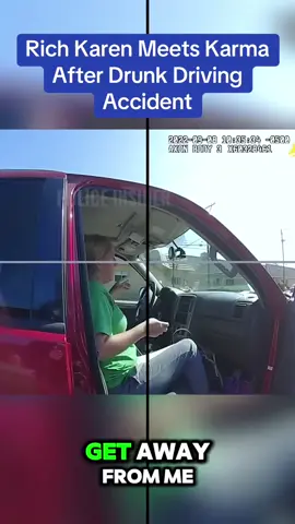 Rich Karen Meets Karma After Drunk Driving Accident#cops #copsoftiktok 