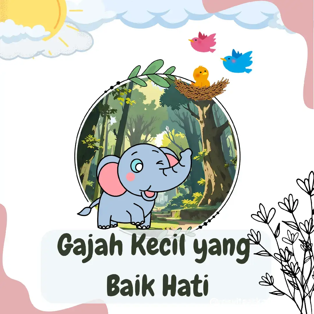 Referensi dongeng sebelum tidur, dengan judul : Gajah Kecil Yang Baik Hati... Yuk aybund biasakan membaca bersama si kecil #dongengsebelumtidur #ceritaanak #ceritapendek #dongenganak #ceritabergambar #viral #fyp #fypシ゚viral🖤tiktok #stimulasianak #stimulasianakpintar #sayanganak #anakpaud #sayanganak #ceritahewan #stimulasianak #dongengpengantartidur #anakpaudindonesia 