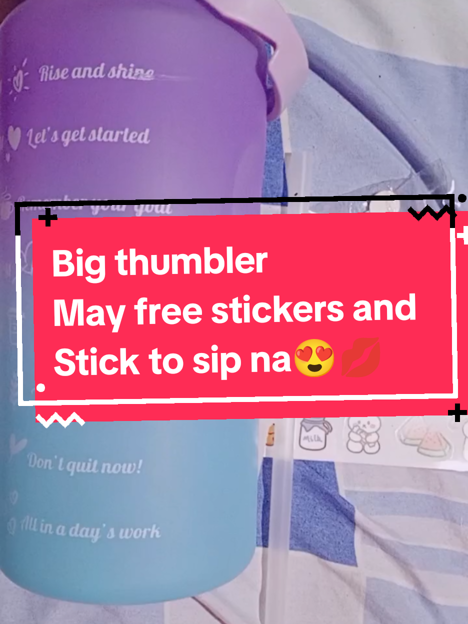 Palagi ka bumibili sa labas ng tubig pag, may lakad ka? why not buy yourself a thumbler bhe, makakatupid kana at alam mo kung san nanggaling ang water😍 Stay safe and stay Hydrated #2lthumbler 