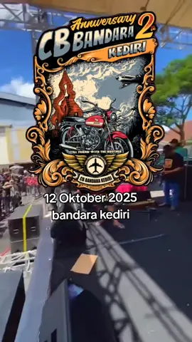 12 oktober wayahe cb bandara kediri duwe gawe bolo #cbbandara #cbbandarakediri #cbbandarakedirijatim #anniversarycbbandarakediri #cbbandara2025 