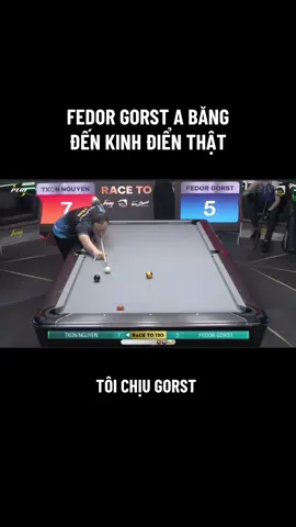 Tình huống phòng thủ tốt từ Tkon, nhưng Fedor Gorst đã chứng minh 2 chữ 