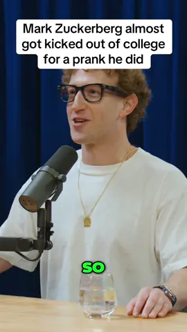 Mark Zuckerberg almost got kicked out of college #markzuckerberg #theovon 