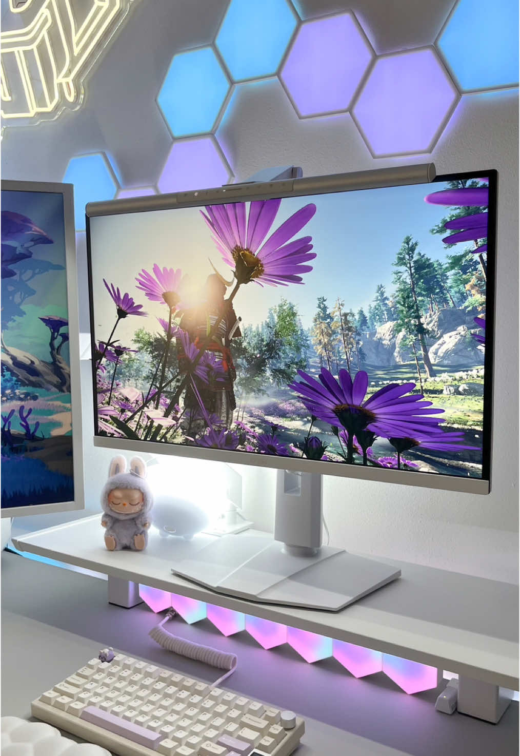 Okay, this @MSI MAG 274URFW monitor? It’s seriously next level. •27” 4K UHD – super sharp resolution, every little detail is crystal clear. •160Hz refresh rate – ultra-smooth motion, perfect for fast-paced games and buttery scrolling. •0.5ms response time (GtG) – reacts instantly, no lag or ghosting. •Rapid IPS panel – vivid colors and wide viewing angles, even if you’re not sitting dead center. •AMD FreeSync™ Premium – stops screen tearing and stuttering while you game. •VESA DisplayHDR 400 – better contrast and highlights, so games and movies look more real. •133% sRGB, 98% DCI-P3, 93% Adobe RGB – wide color range for vibrant, accurate visuals. •HDMI 2.1, DisplayPort 1.4a & USB-C – future-proof ports for consoles, PCs, and more. Honestly, whether you’re gaming, editing, or just vibing—this monitor makes everything look and feel better. Big thanks to friends over from @MSI_ITALY for sending this  #MSIMAG274URFW for me to test! I'm obsessed!! [gifted] #4KGaming #160Hz #IPSMonitor #GamingSetup #MSI #gaming #minecrafttiktok #GamerGirl #cozygamer #gamingaesthetic #gamingroutine #gaminglife #pcgaming #gamingmonitor 