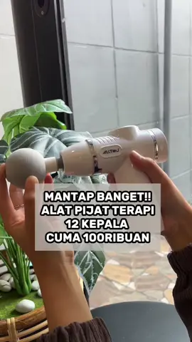 Gak perlu capek-capek lagi manggil tukang pijat ya bund, sekarang ada alat pijat terapi lengkap dengan 12 kepala yg bisa dipilih😍💕 #alatpijat #alatpinatterapi #pijatelektrik #alatpijatlistrik #pijatlistrik 