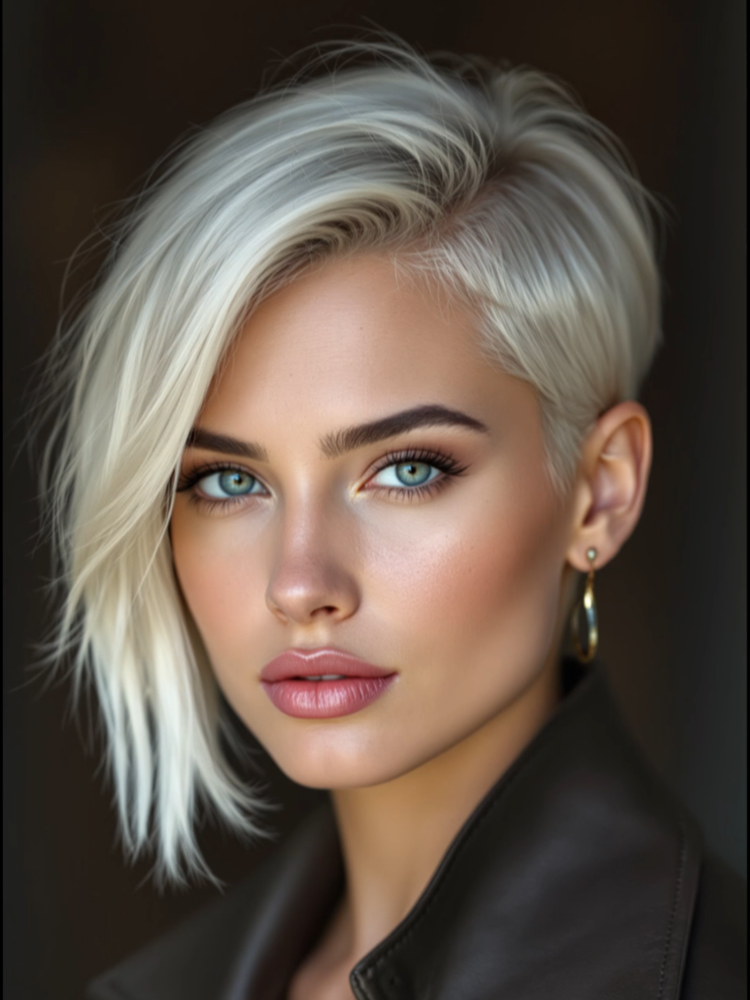 Effortlessly cool. 😎 See our incredible short hairstyle inspirations. Which one are you loving? #kratkovlasky #shorthair #bowlcut #undercuthair #blackshorthair #edgyhair #shortcut #kurzehaare