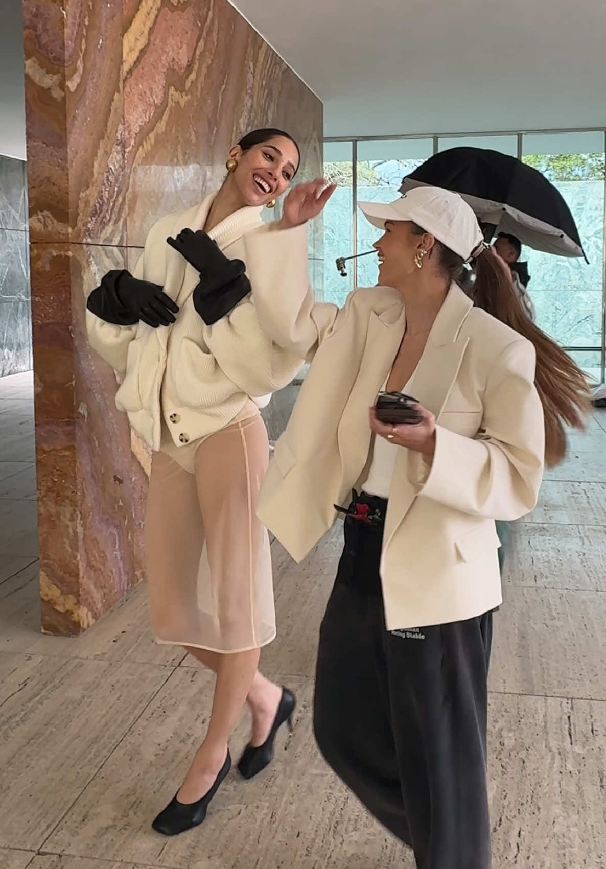BTS from our latest campaign shot in Barcelona, Spain 