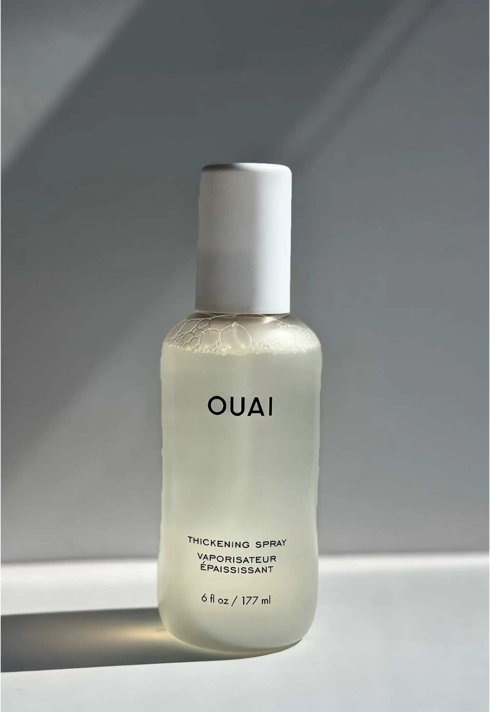 Thank you @influenster and  @THE OUAI for complimentary thickening spray. With my fine hair, this adds so much volume. Not to mention, it smells amazing! #complimentary #OUAIThickeningSpray #TheOUAI