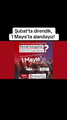 Şubat’ta direndik, 1 Mayıs’ta alanlardayız! Yaşasın Başpınar İşçilerinin Direnişi! Yaşasın 1 Mayıs! #işçi #sendika #1mayıs #antep 