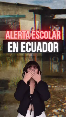 Alerta escolar en Ecuador🎓📚   🎤 @chell.prz #ecuador #quito #guayaquil #viral #noticias #urgente #estudiantes #colegios #escuelas #familia #niños #invierno #profesores #dinero #danielnoboa #luisagonzalez 