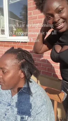 I  decided to buy this tymo straightening comb ,tried it with my friend and guys I recommend it to everyone.#hairstyle hair #hair straightening#Quality #trending